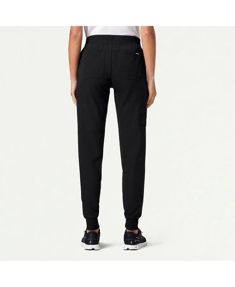 Jaanuu Women's Silex 6-Pocket Slim Mid-Rise Scrub Jogger