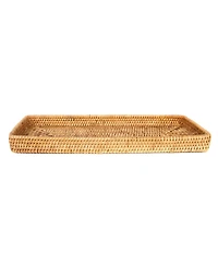 Artifacts Rattan Rectangular Vanity Tray