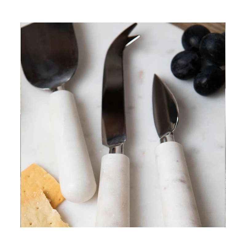 Verve Culture Boxed Set of Marble Cheese Tools