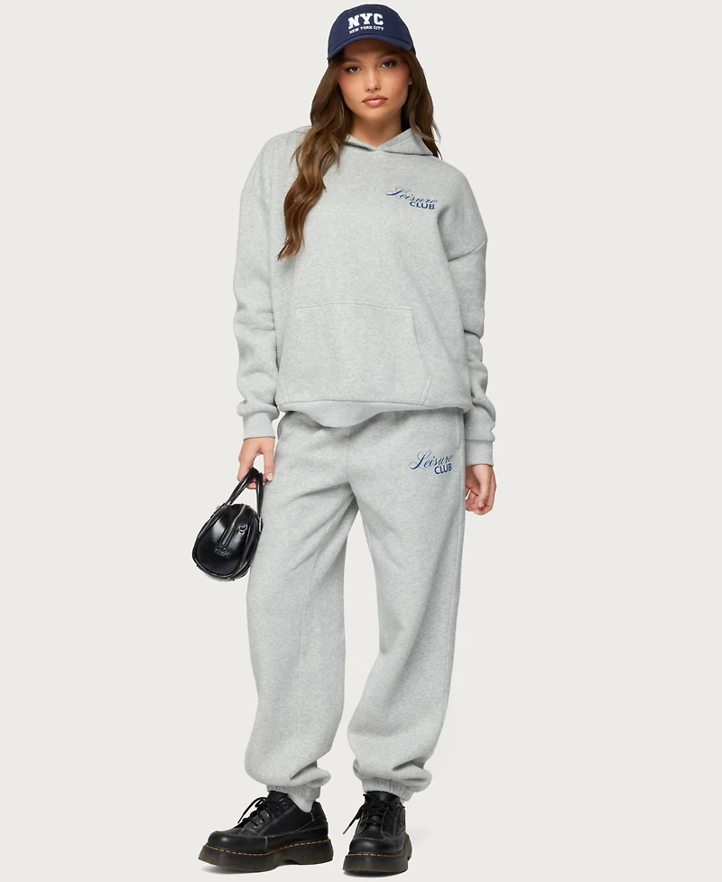 Edikted Women's Leisure Club Sweatpants