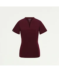 Jaanuu Women's Calix 2-Pocket Tailored V-Neck Scrub Top