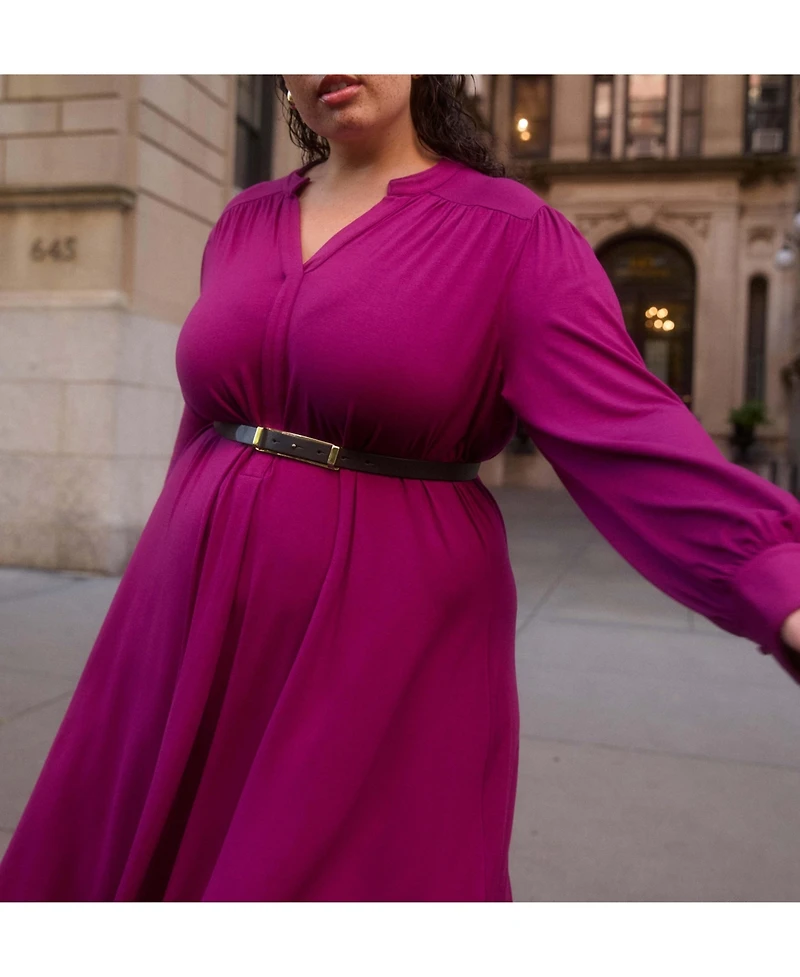 Universal Standard Women's Plus Gramercy Liquid Jersey Dress