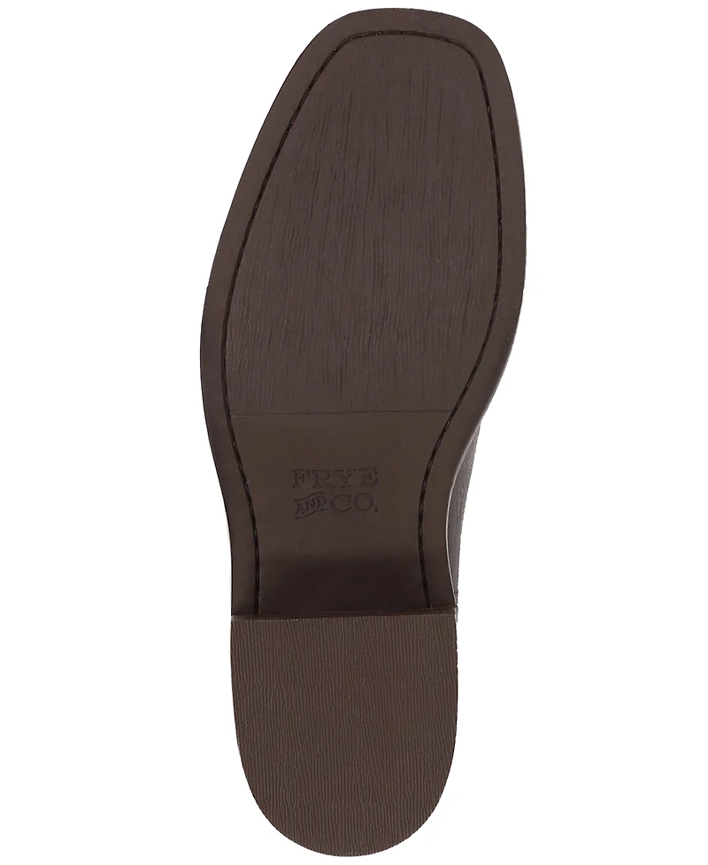 Frye and Co. Women's Miranda Leather Stacked Heel Boots