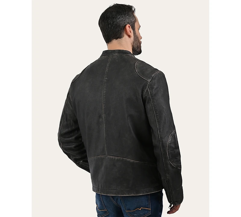 Frye Men's leather Racer Jacket