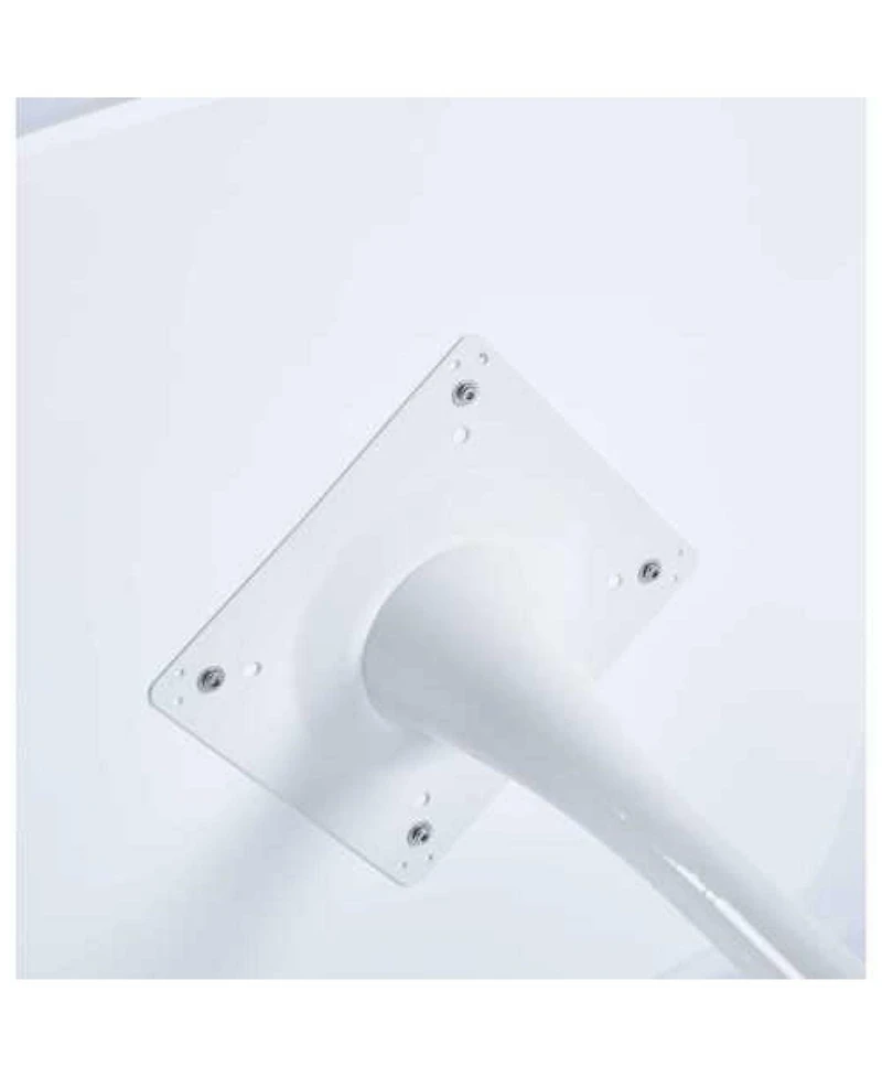 Streamdale Furniture Streamdale White Square Tulip Table (24") for 2-3 Person, Small Dining/Kitchen Table