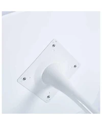 Streamdale Furniture Streamdale White Square Tulip Table (24") for 2-3 Person, Small Dining/Kitchen Table