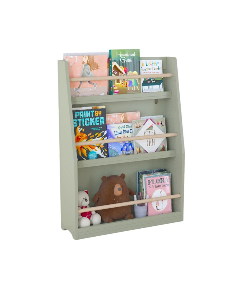 Streamdale Furniture Streamdale 3 Tier Kids Book Shelf/Rack for Organized Bedrooms & Playrooms