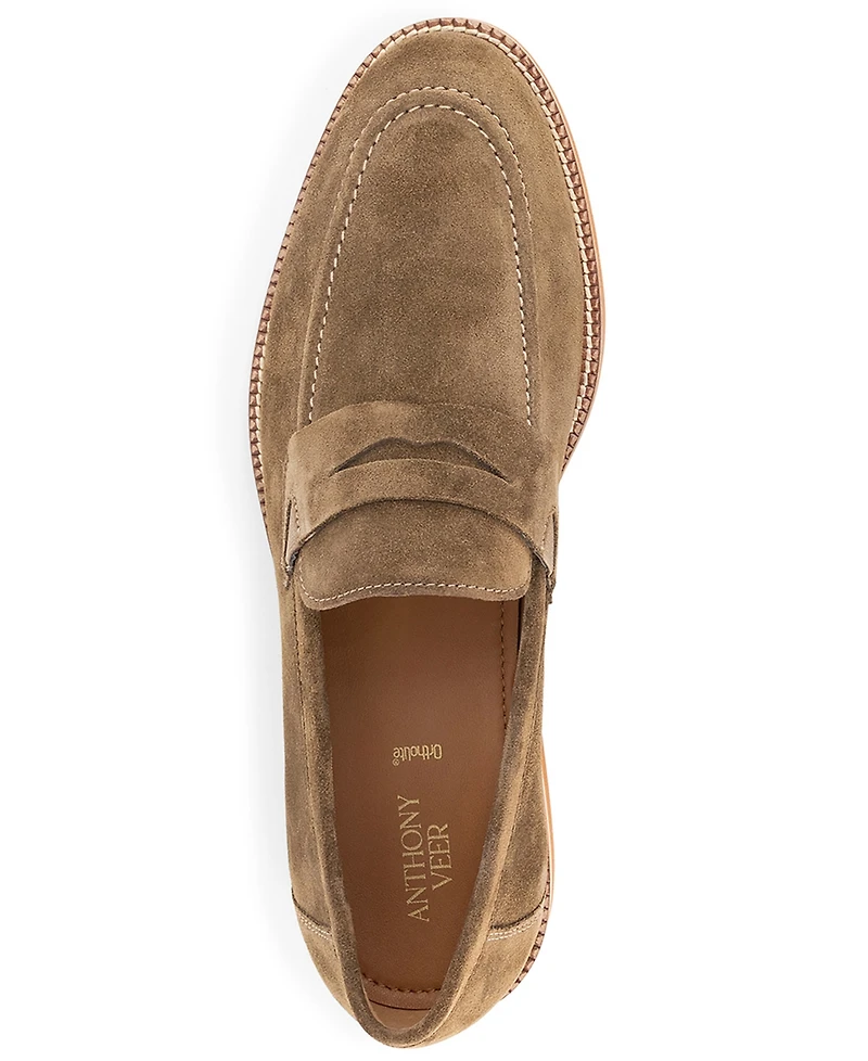 Anthony Veer Men's Brighton Penny Slip-On Loafers