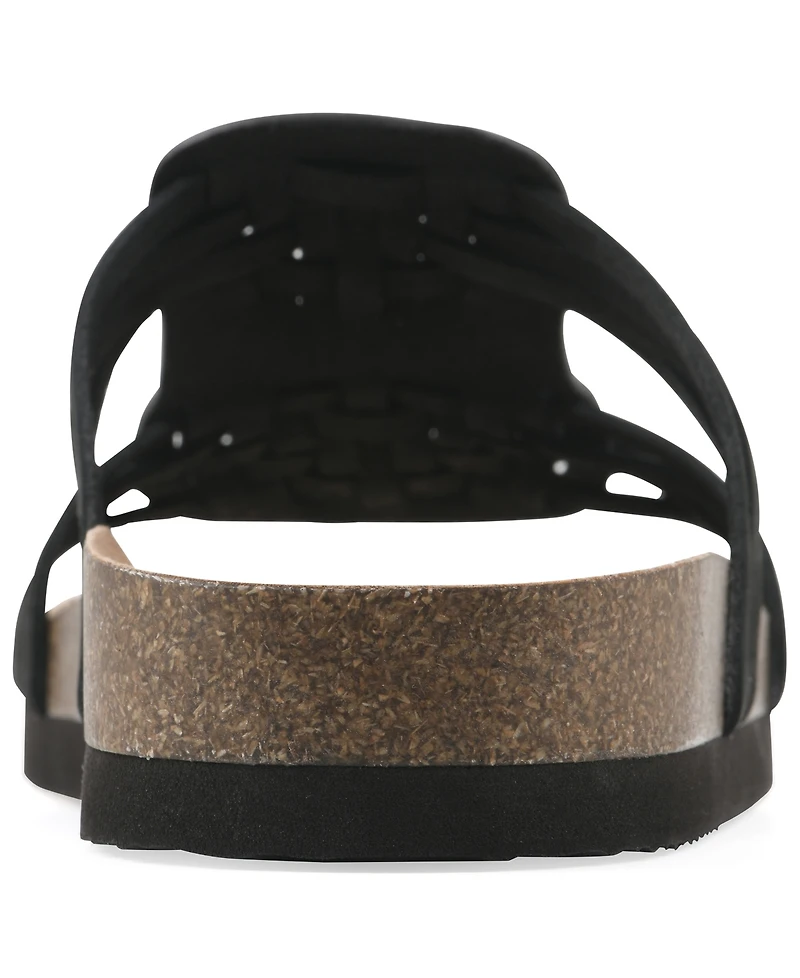 White Mountain Women's Halicore Footbed Sandals