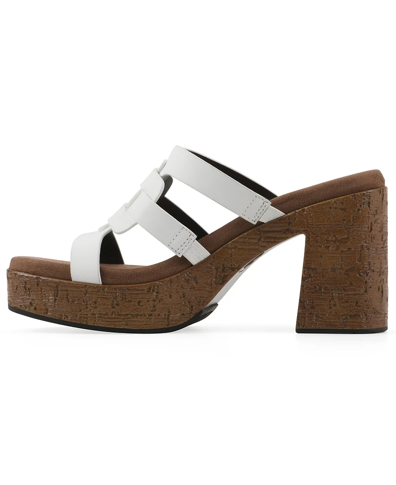 White Mountain Women's Barillo Platform Sandals