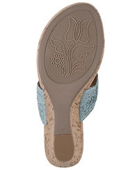 White Mountain Women's Affogato Wedge Sandals