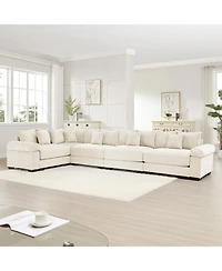 Streamdale Furniture Streamdale Oversized Cloud Modular Sectional Couch, Convertible, Deep Seat