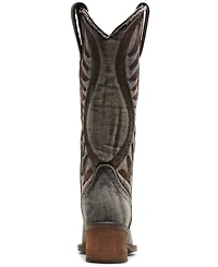 Steve Madden Women's Albany-d Western Cowboy Boots