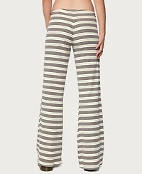 Edikted Women's Avalie Striped Ribbed Pants