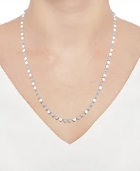 Macy's Diamond (1/5 ct. t.w.) Necklace in Sterling Silver