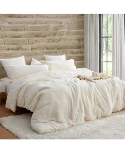 Coma Inducer Git Cozy Taupe White Oversized 3-Pc. Comforter Set