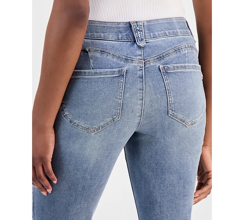 Democracy Petite "Ab" Solution Cuffed Skimmer Jeans