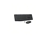 Wireless Keyboard And Mouse Combo - 2.4G Full-Sized Keyboard Mouse, 3 Dpi Adjustable Cordless Keyboard And Mouse