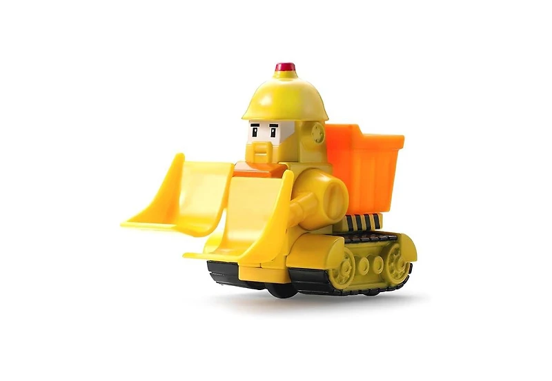 Robocar Poli Die-Cast Bulldozer Construction Truck