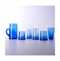 Verve Culture Blue Cone Glass Large - Set of 6