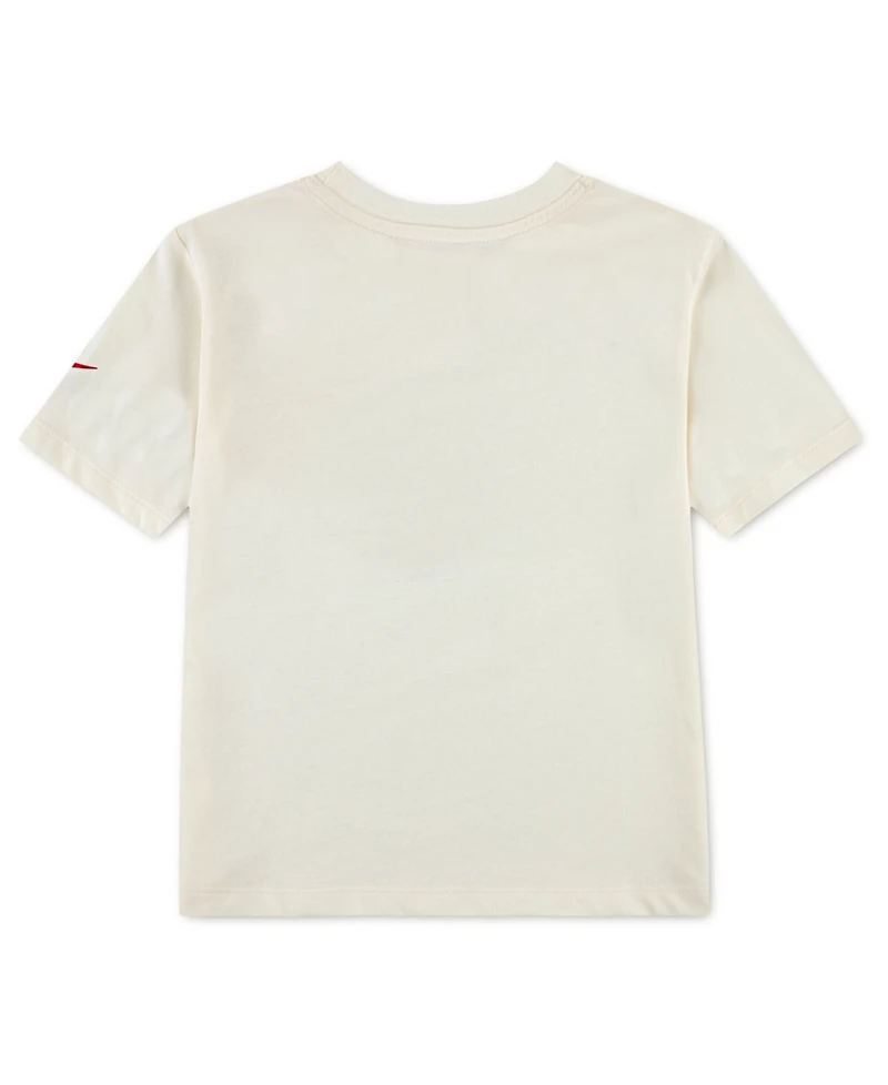 Nike Girls' 4-6X Cherry Print Boxy T-Shirt