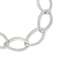 Robert Lee Morris Soho Silver Link Toggle Bracelet