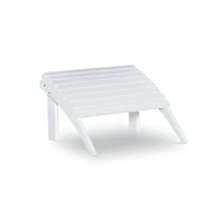 White Adirondack Ottoman