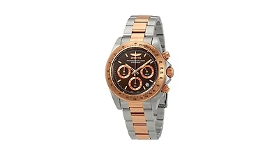 Invicta Men's 17029 Speedway Quartz Chronograph Brown Dial Watch