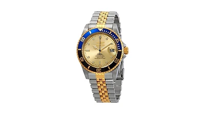 Invicta Men's 29181 Pro Diver Automatic 3 Hand Gold Dial Watch