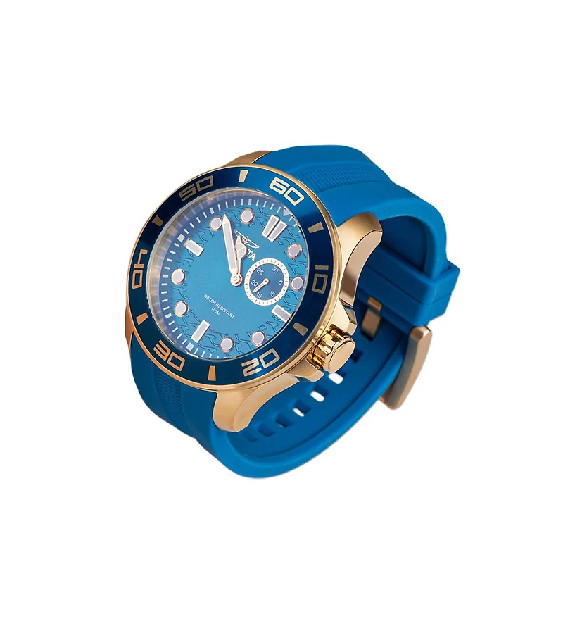 Invicta Men's 49270 Pro Diver Quartz VD72 Blue Dial Watch