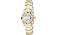 Invicta Women's 6895 Pro Diver Quartz 3 Hand White Dial Watch