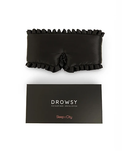 Drowsy Sleep in the City Silk Eye Mask