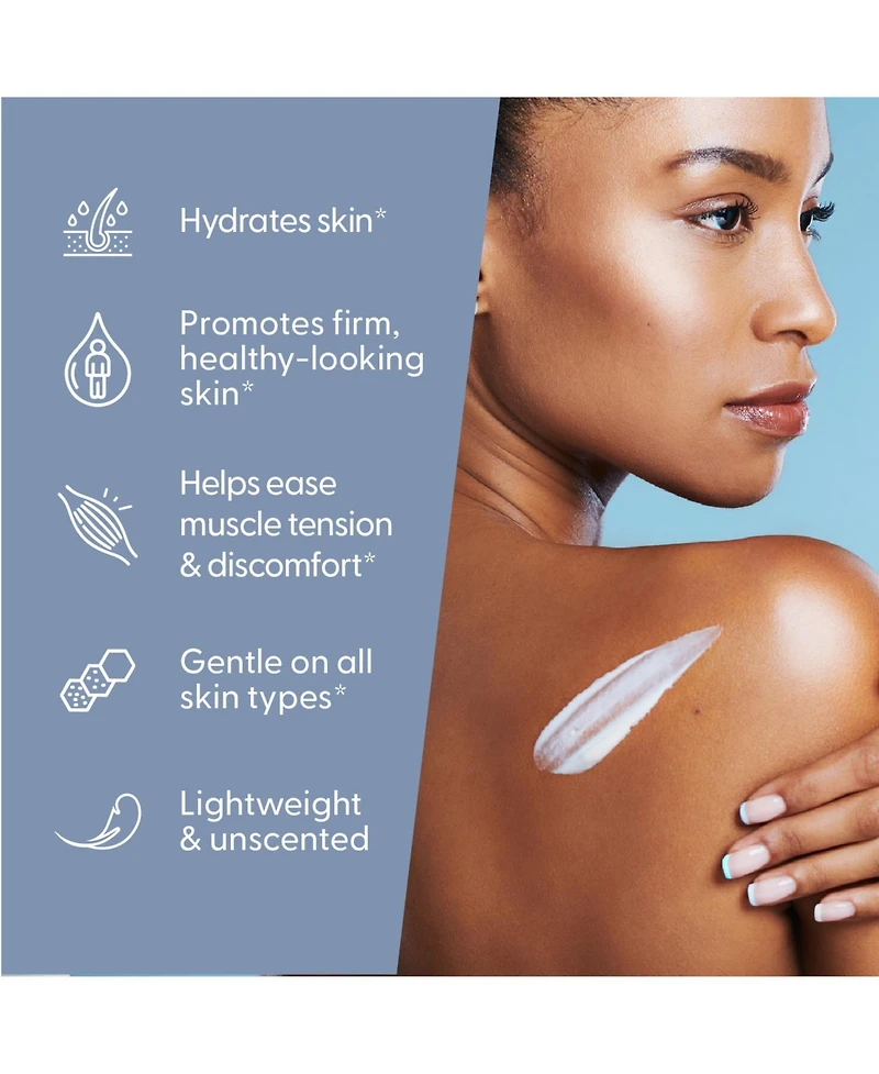 M3 Naturals Magnesium Lotion Unscented, 8fl oz