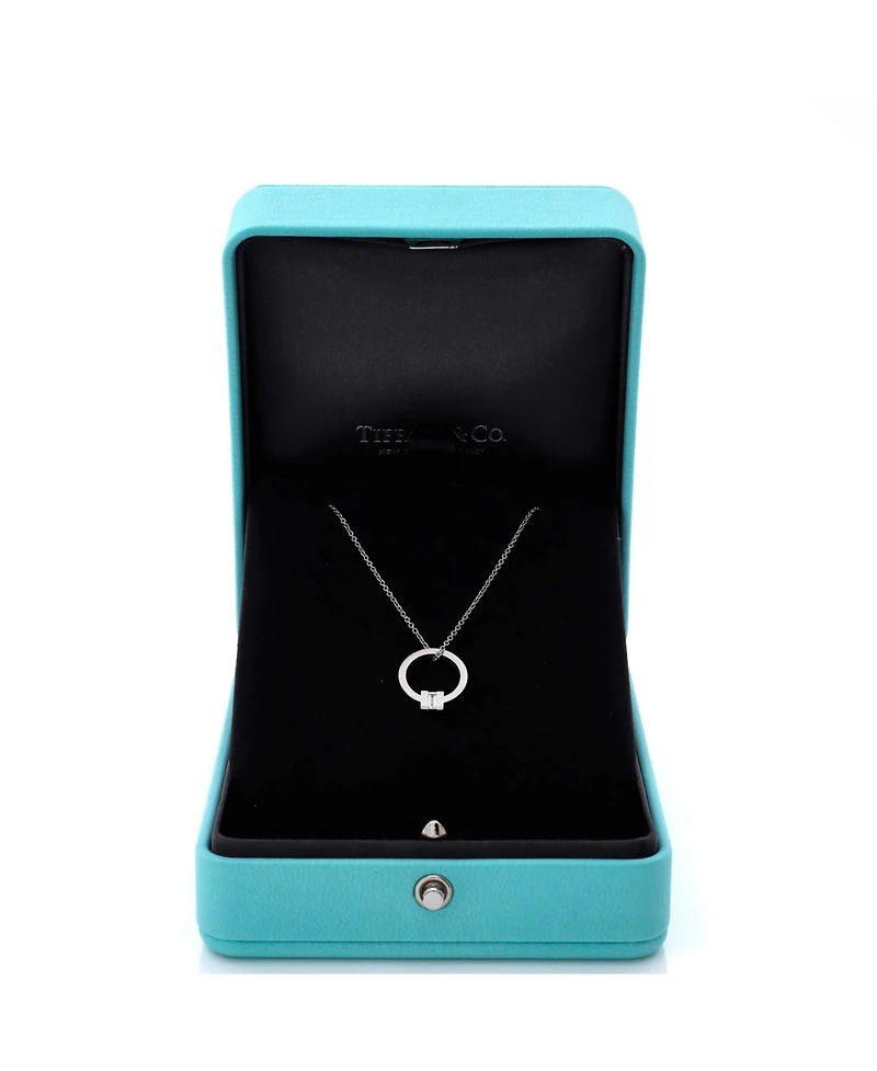 Pre-Owned Tiffany & Co T Circle Pendant Necklace