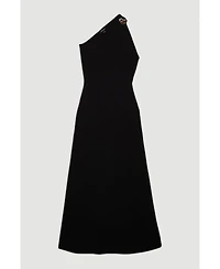 Karen Millen Women's Backless Knit Dress With Hardware