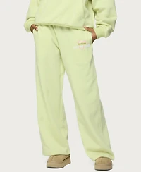 Edikted Women's Matcha Lover Straight Leg Sweatpants