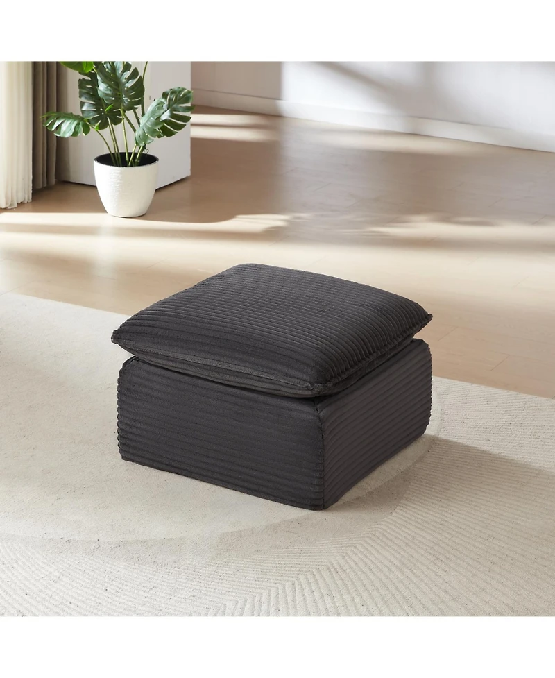 Streamdale Furniture Streamdale Modern corduroy cloud sofa