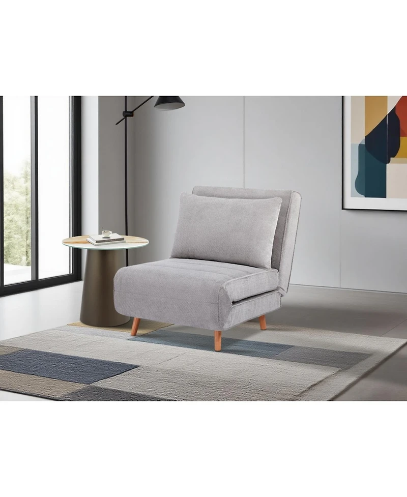 Streamdale Furniture Streamdale Sofa Bed - 3 in 1 Upholstered Accent Chair Bed-Convertible Sleeper Sofa Chair