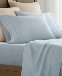Harbor House Sateen 400-Thread Count Cotton 2-Pc. Pillowcase Set