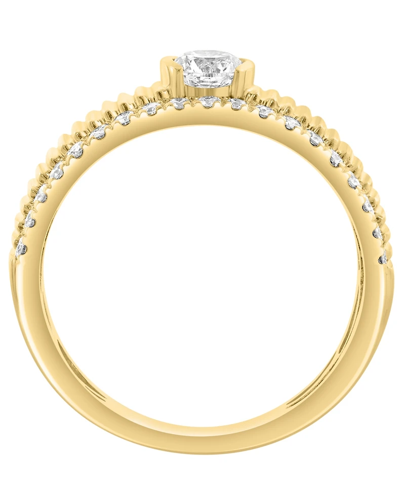 Effy Collection Diamond Ring (1/2 ct. t.w.) in 14k Yellow Gold
