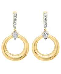 Effy Collection Diamond Earrings (3/8 ct. t.w.) in 14k Yellow Gold