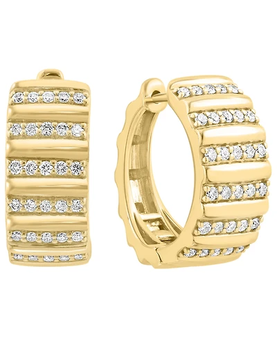 Effy Collection Diamond Earrings (3/8 ct. t.w.) in 14k Yellow Gold