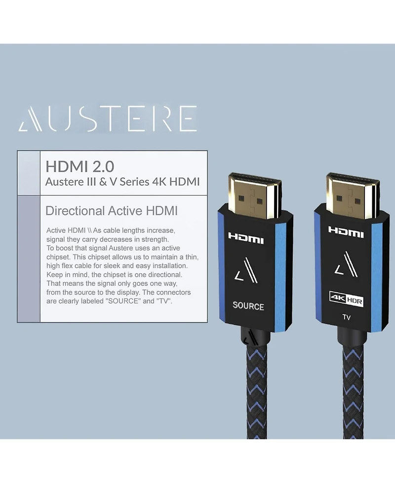 Austere V Series 4K Hdmi Cable