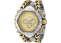 Invicta Men's 48190 Gladiator Quartz Chronograph Silver, Gold Dial Watch