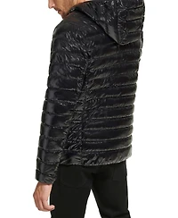 Calvin Klein Men's Hooded & Quilted Packable Jacket