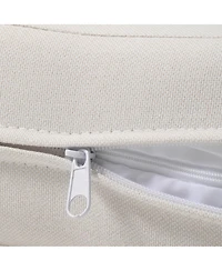 Modern Outdoor Polypropylene Resin Deep Seating Sectional Corner Chair