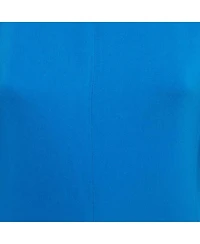Pre-Owned Stella Mccartney Women's Blue Stretch Crepe Asymmetric Mini Dress