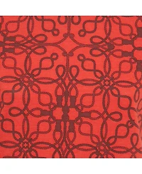 Pre-Owned Hermes Women's Red Micro Cordelieres Cotton T-Shirt Dress