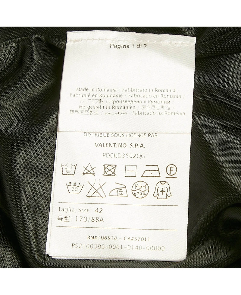 Pre-Owned Missoni Women's Black Knit Plunge Neck Tie Maxi Dress