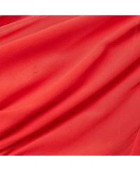 Pre-Owned Versace Women's Red Silk Blend V-Neck Short Dress